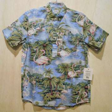 Catch Surf Flamingos Aloha SS Woven