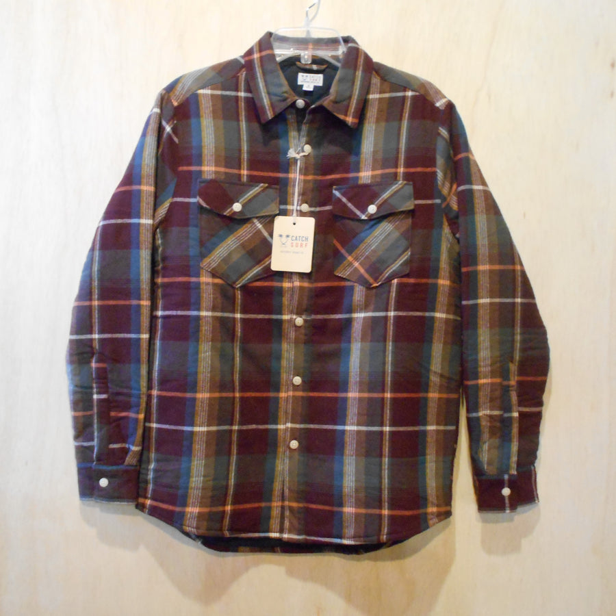 Catch Surf Bryson Quilted Flannel Shirt