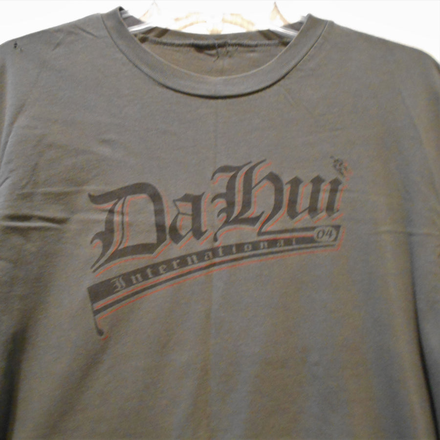 Da Hui Mock Long Sleeve Vintage Shirt