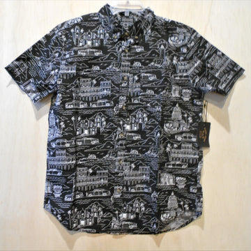 Dark Seas Castillo SS Woven Shirt - Size M