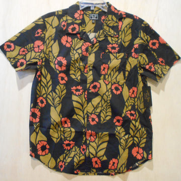 Dark Seas Poppy SS Woven Shirt - Size M