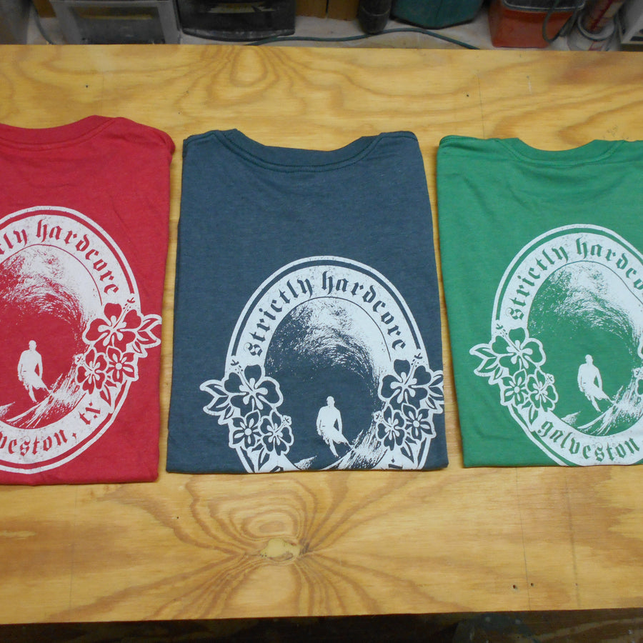 Strictly Hardcore Floral Surfer Tee