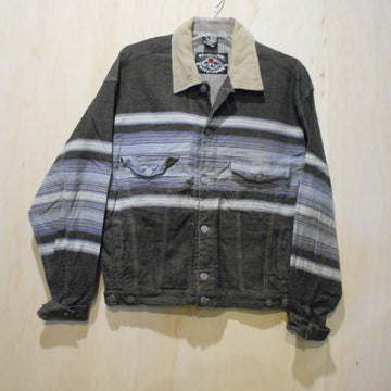 Gotcha Vintage Cord Collar Denim Jacket