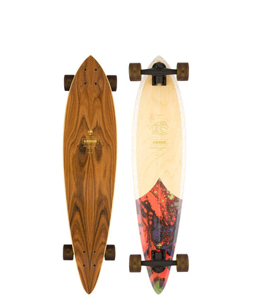 arbor skateboards groundswell fish complete skateboard