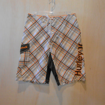 Hurley Vintage Plaid Boardshorts (New)