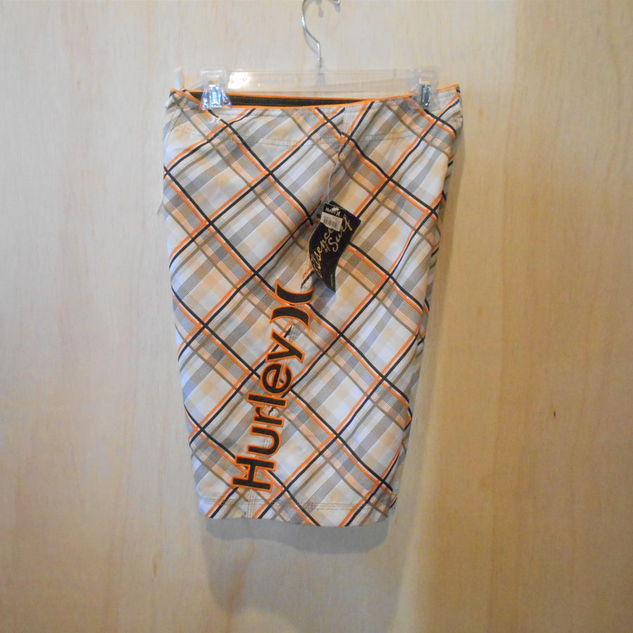 Hurley Vintage Plaid Boardshorts (New)