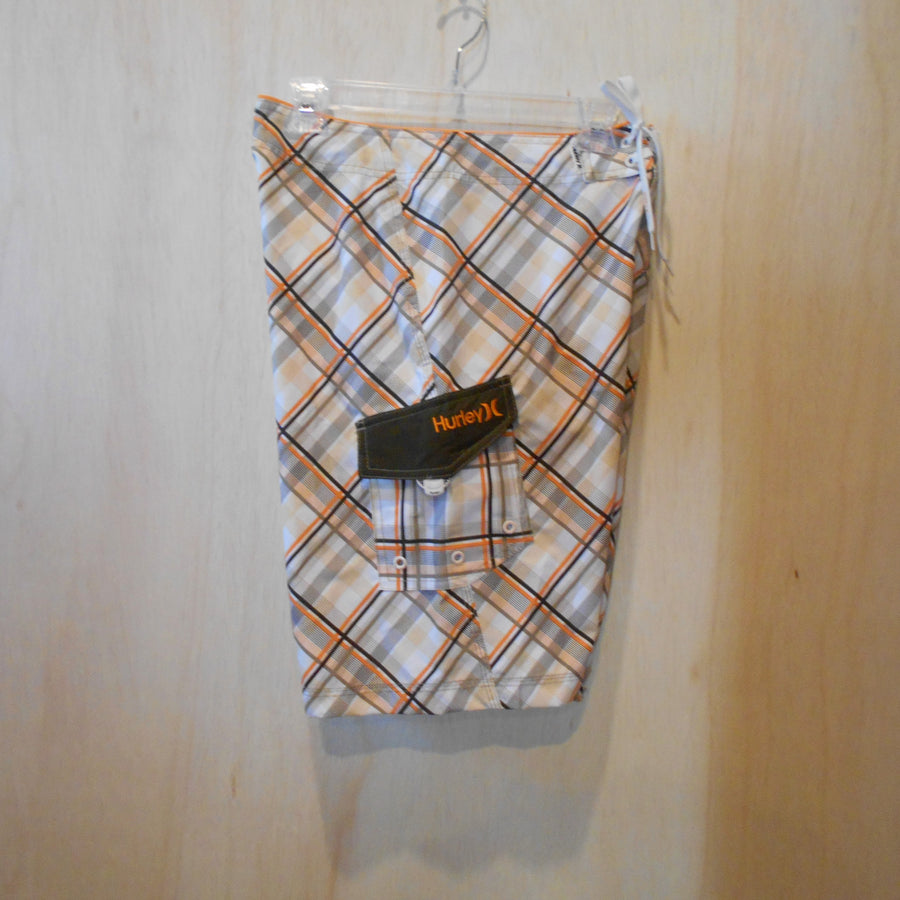 Hurley Vintage Plaid Boardshorts (New)