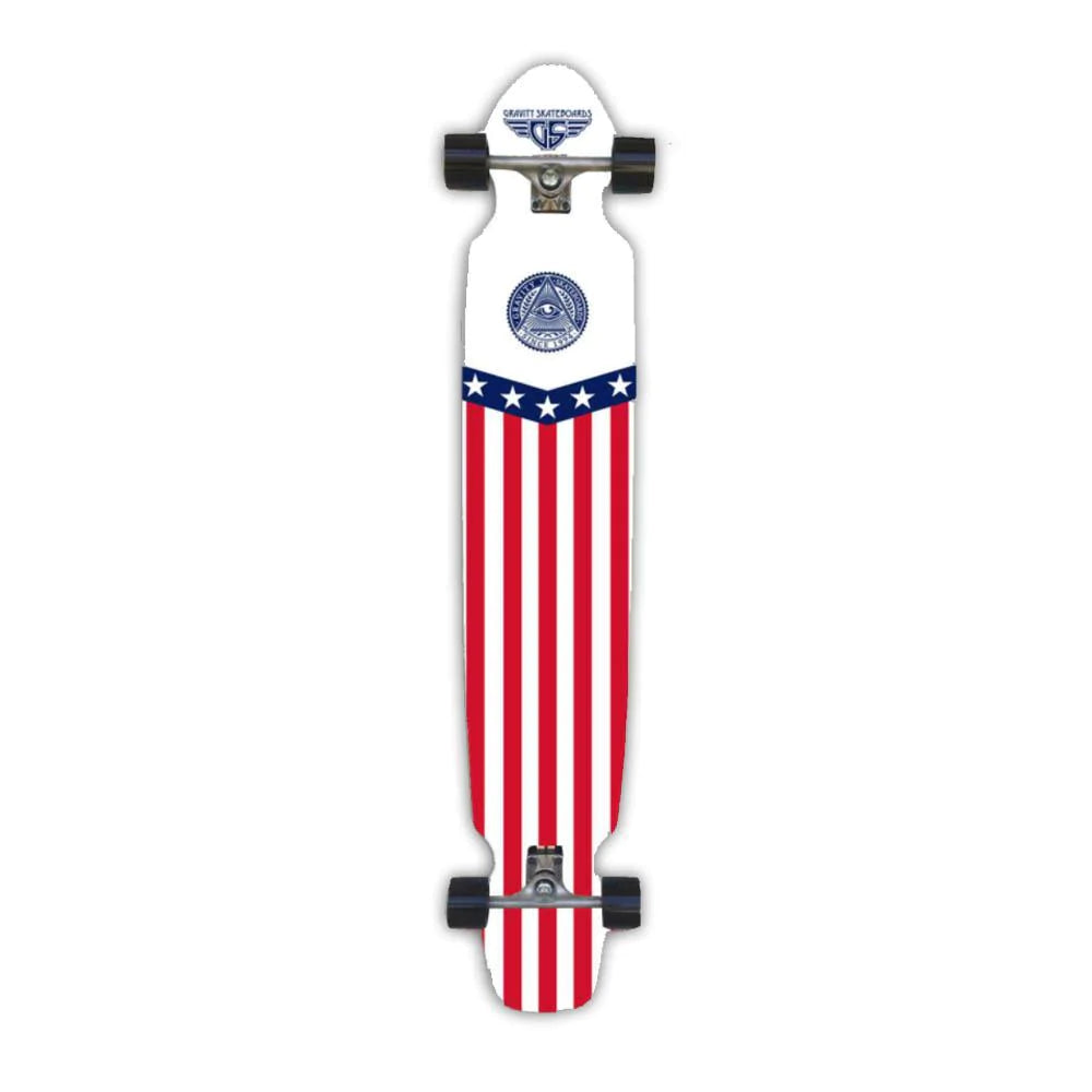Gravity Skateboards illumanti-eye stripe 55