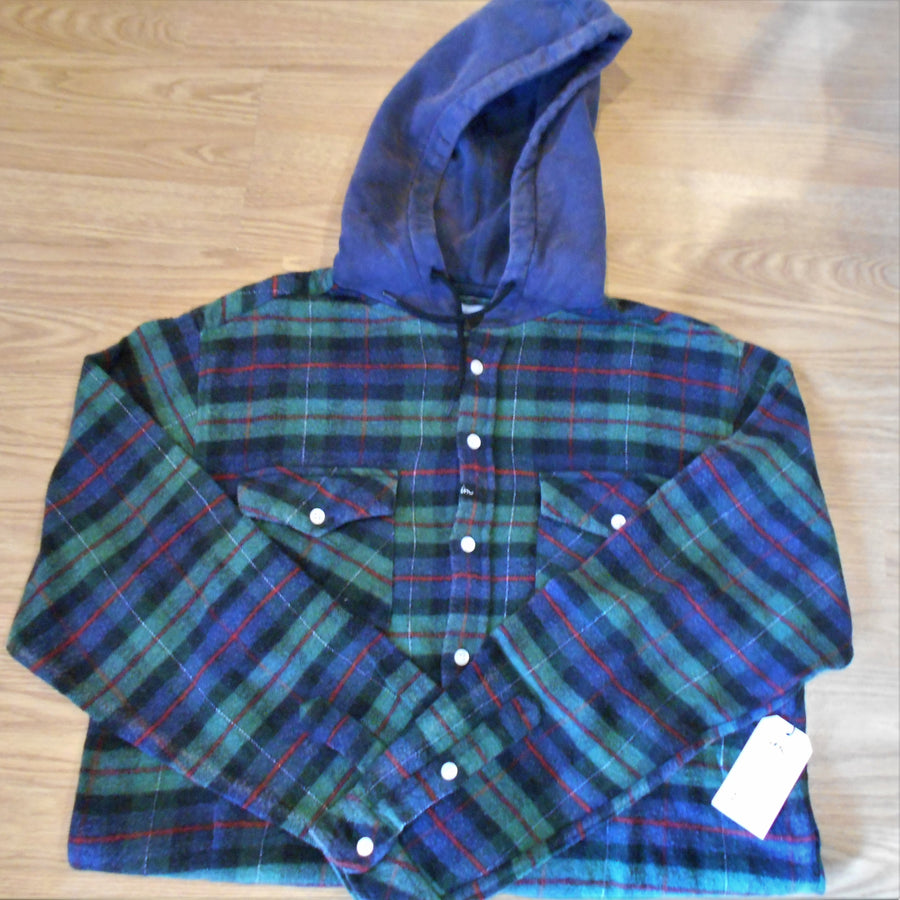 Imperial Motion Hooded Button-Up Flannel