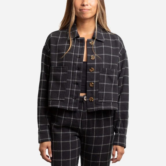 Jetty Ladies Shoreline Flannel Jacket