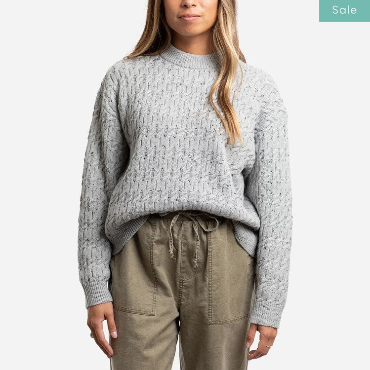 Jetty Ladies Wharf Cable Knit Sweater