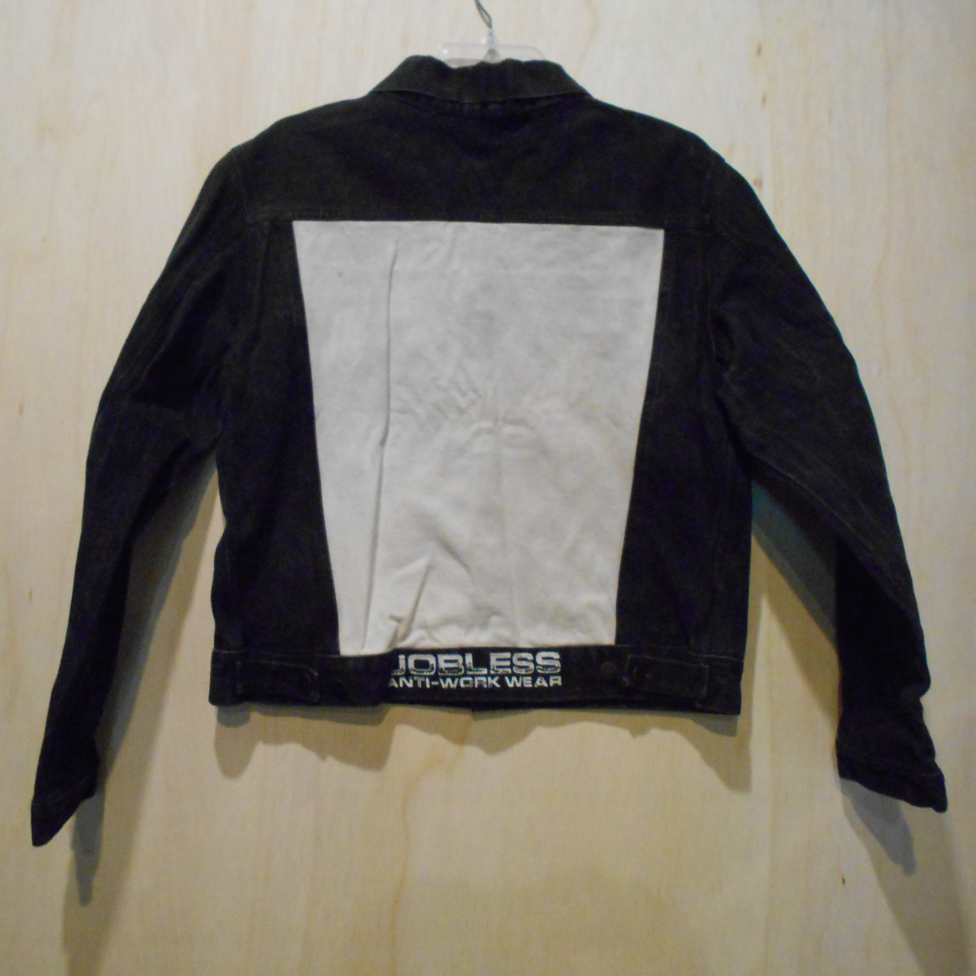Jobless Anti-Work Wear Vintage Denim Jacket – Strictly Hardcore Surf