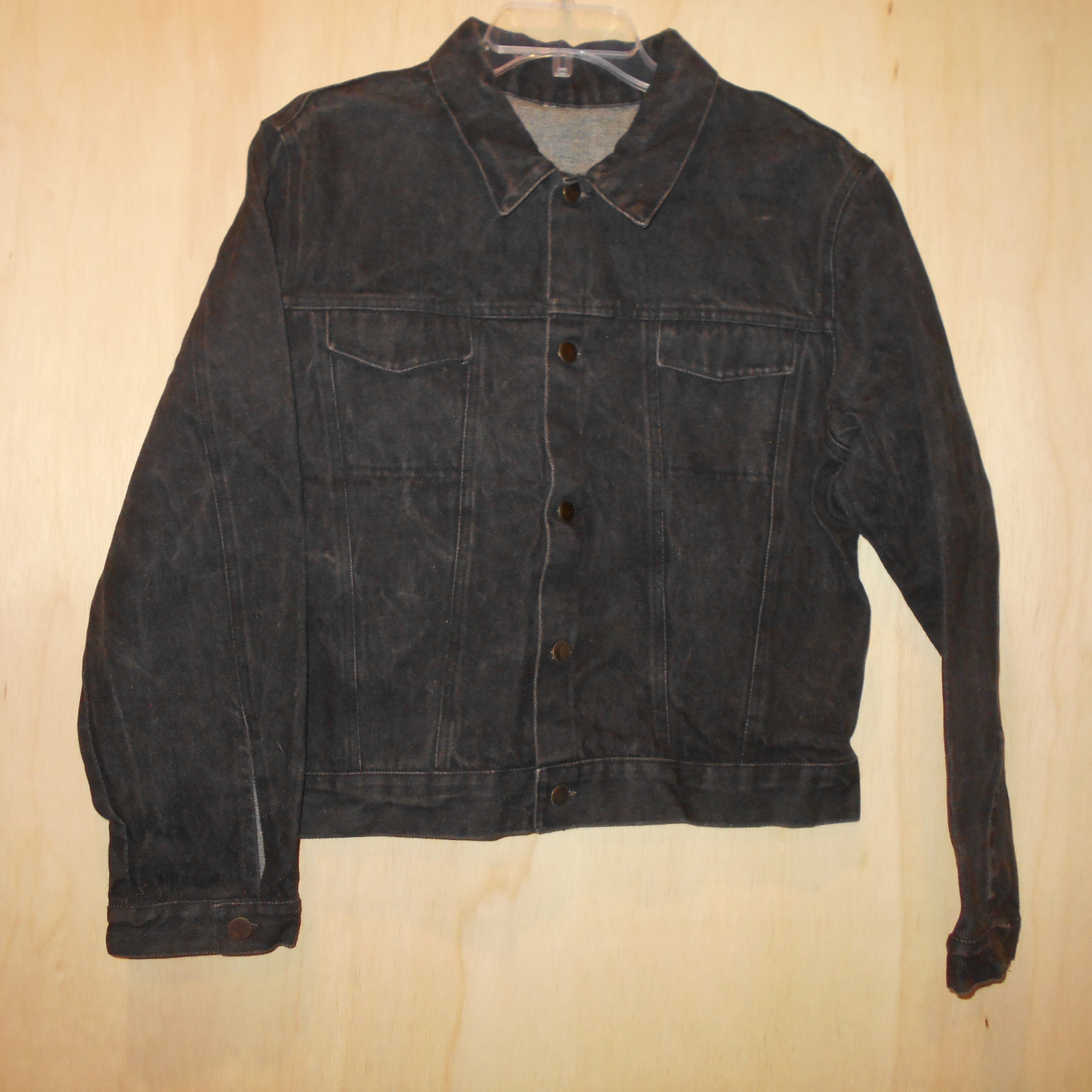 Jobless Anti-Work Wear Vintage Denim Jacket – Strictly Hardcore Surf