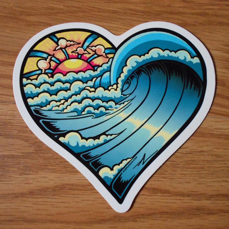 Alex Lanau Surf Sticker Pack 2