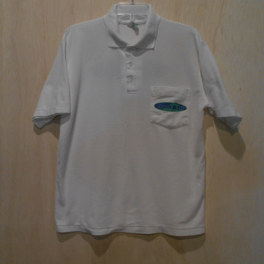 Namotu Island Vintage Staff Polo-White