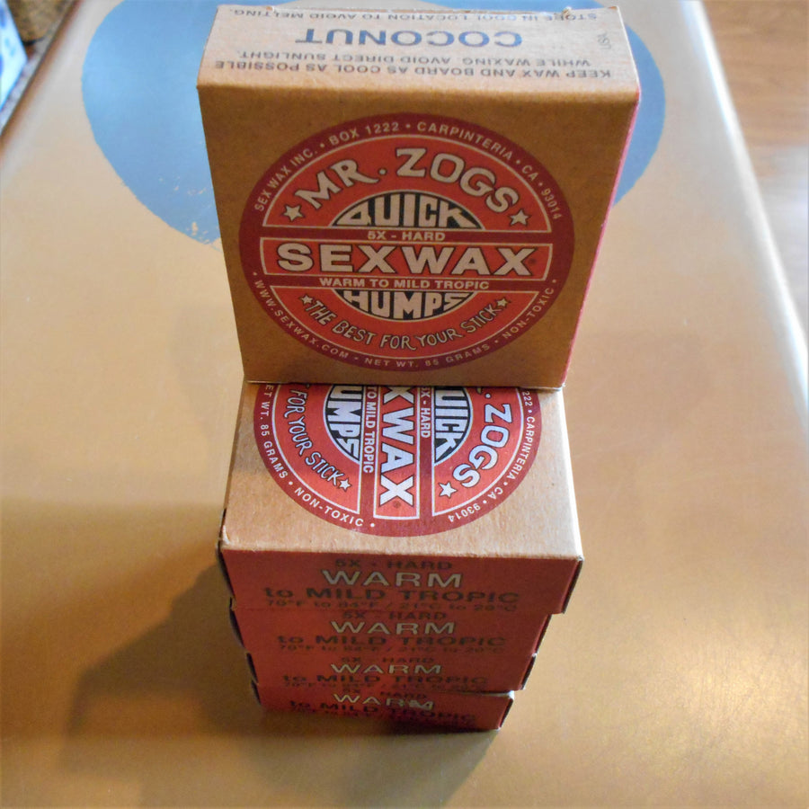 Mr Zogs Quick Humps Surfboard Wax- 5 Pack