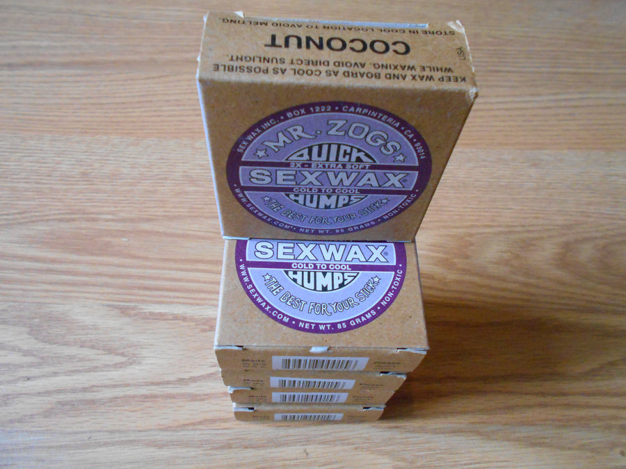 Mr Zogs Quick Humps Surfboard Wax- 5 Pack