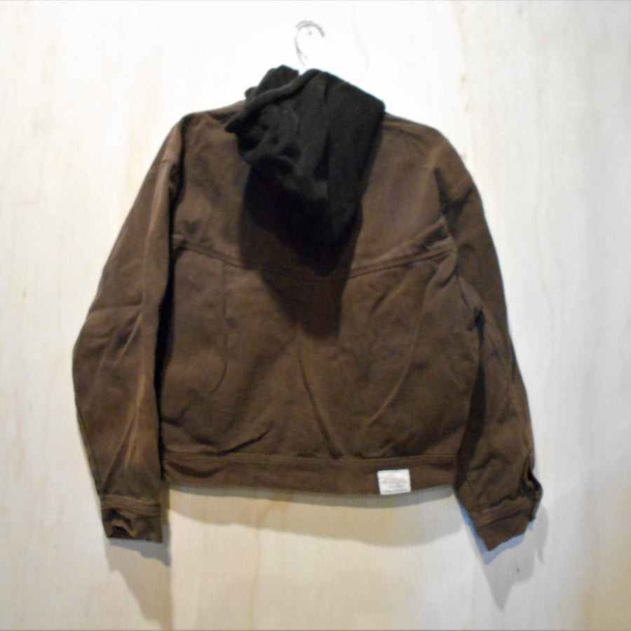 Quiksilver Vintage Hooded Washed Denim Jacket