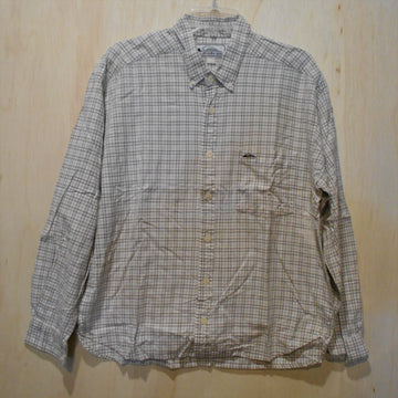 Quiksilver Vintage Long Sleeve Cotton Button-Up Woven