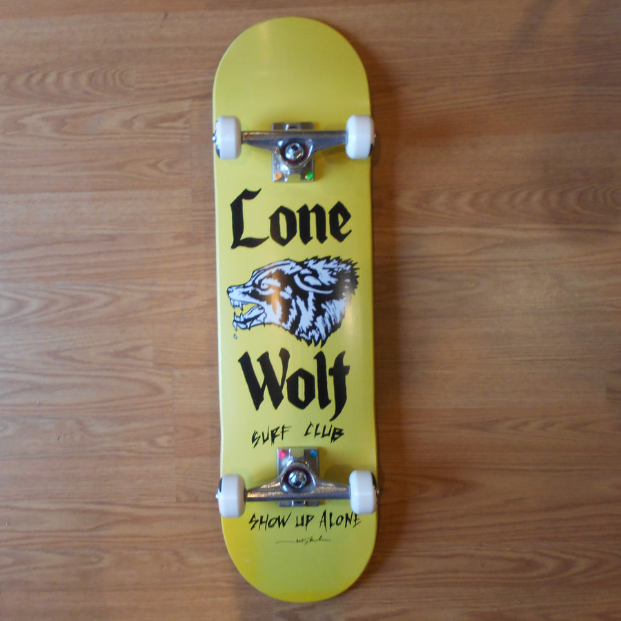lone wolf by jon steele premium complete skateboard