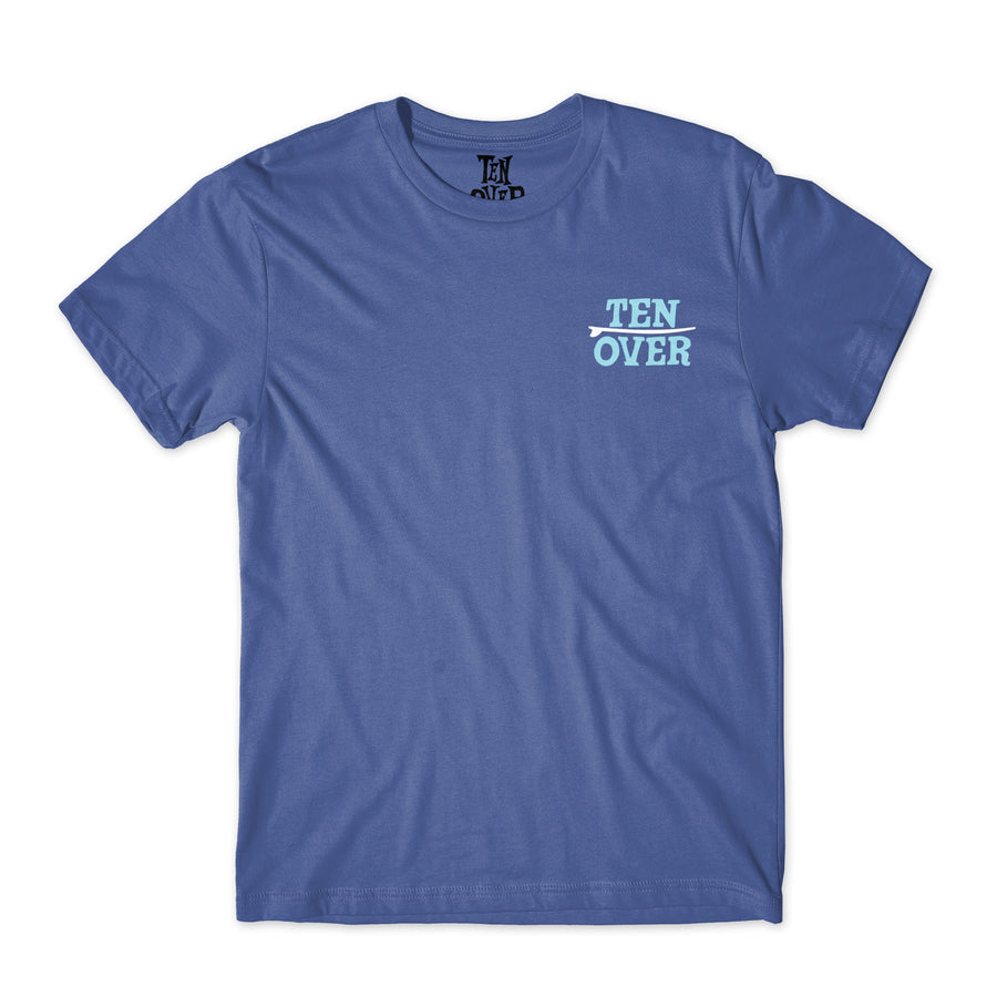 Ten Over Don't Mess with Texas Waves Tee