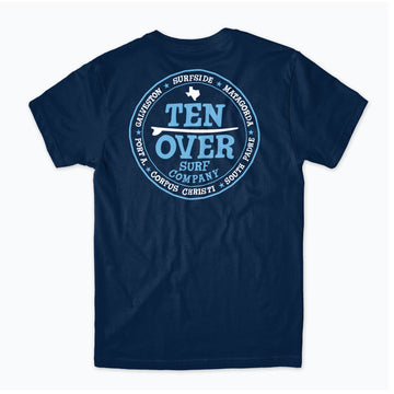 Ten Over Surf Texas Tee