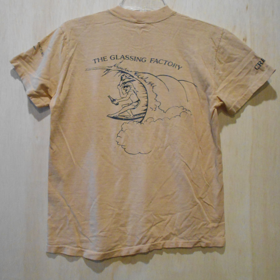 The Glassing Factory Crew Short Sleeve Vintage Shirt - Rare