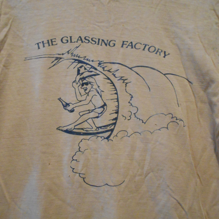 The Glassing Factory Crew Short Sleeve Vintage Shirt - Rare