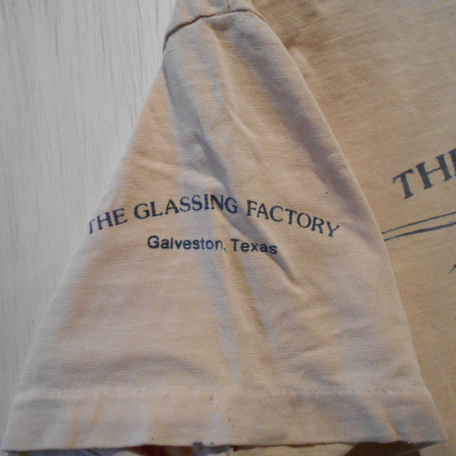 The Glassing Factory Crew Short Sleeve Vintage Shirt - Rare