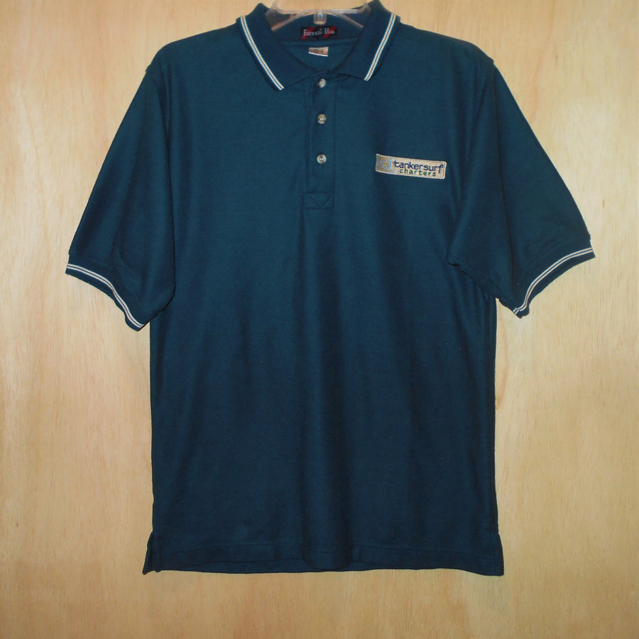 Tanker Surf Charters Vintage Golf Polo