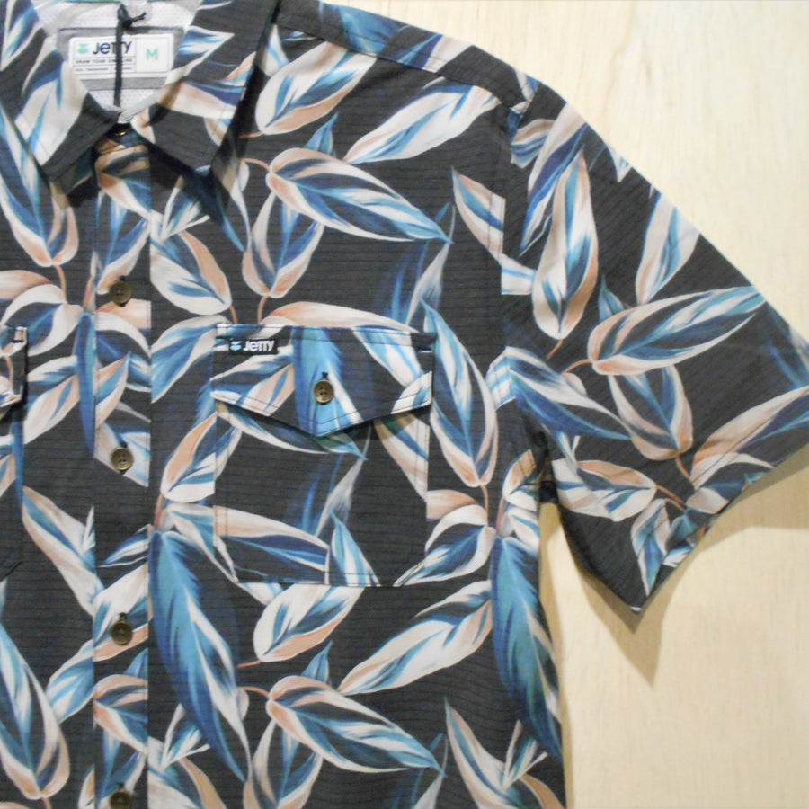 Jetty Wellpoint Woven Button-Up Shirt - Size M